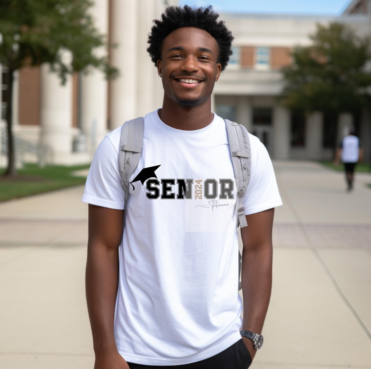 Senior 2024 Cap Tee