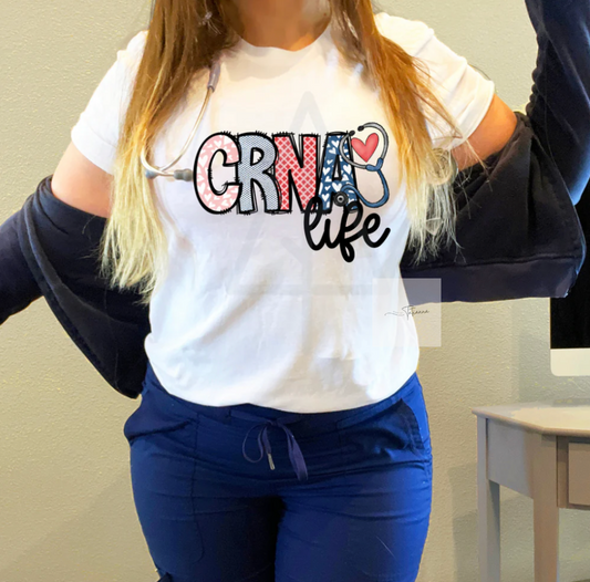 Made by Tatianna CRNA Life tee | Made by Tatianna