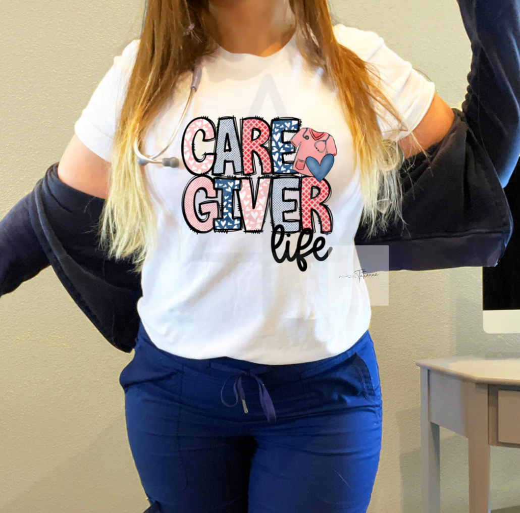 Made by Tatianna Care giver life tee | Made by Tatianna