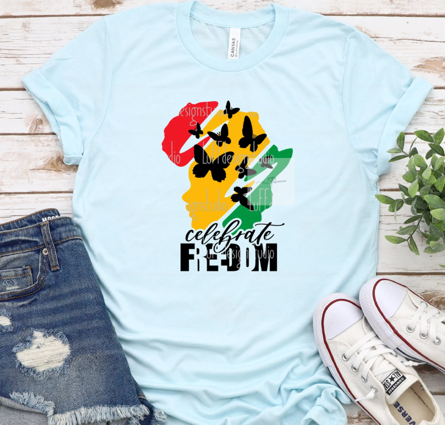 Made by Tatianna celebrate freedom Juneteenth tee | Made by Tatianna