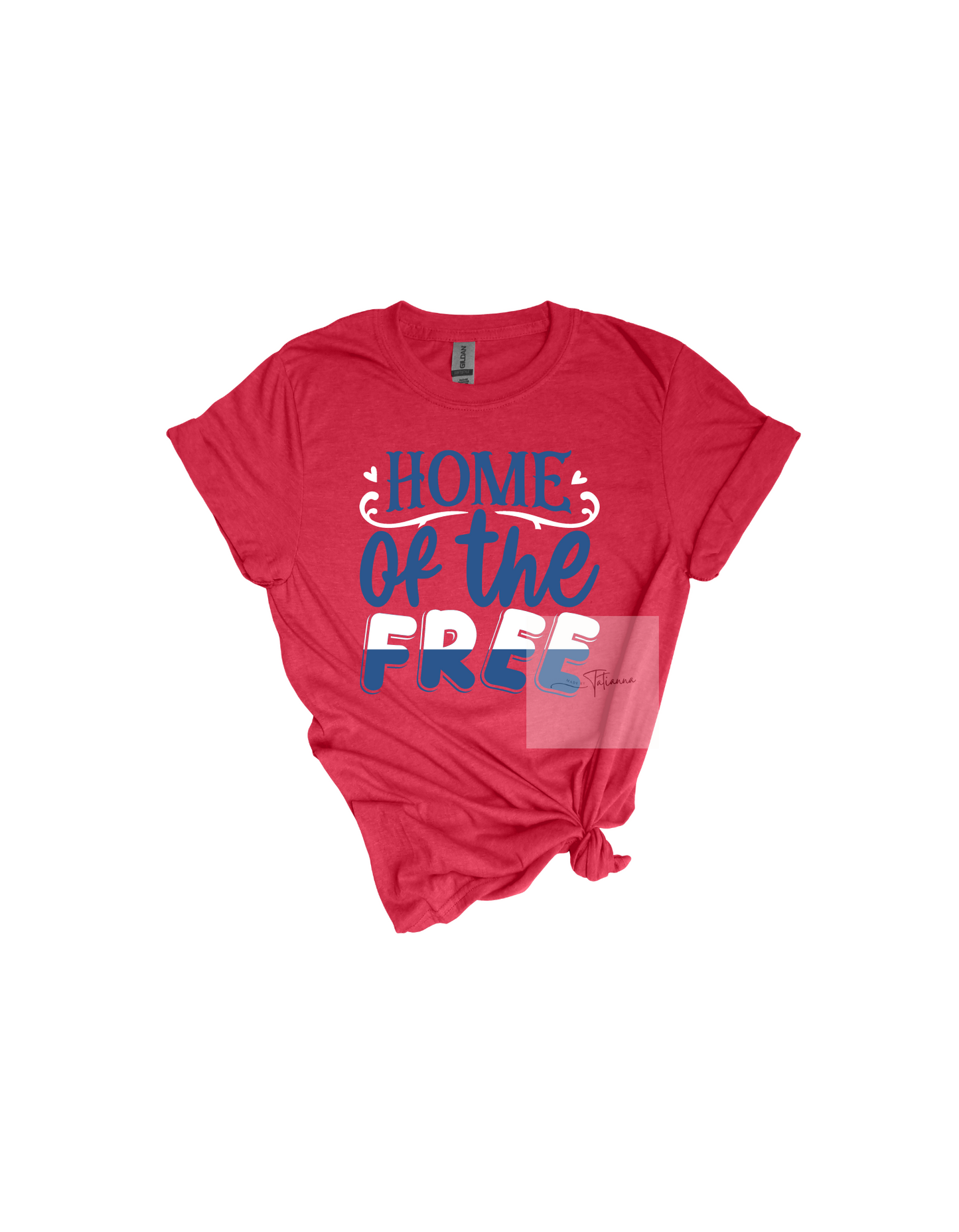 Made by Tatianna home of the free patriotic wholesale tee | Made by Tatianna