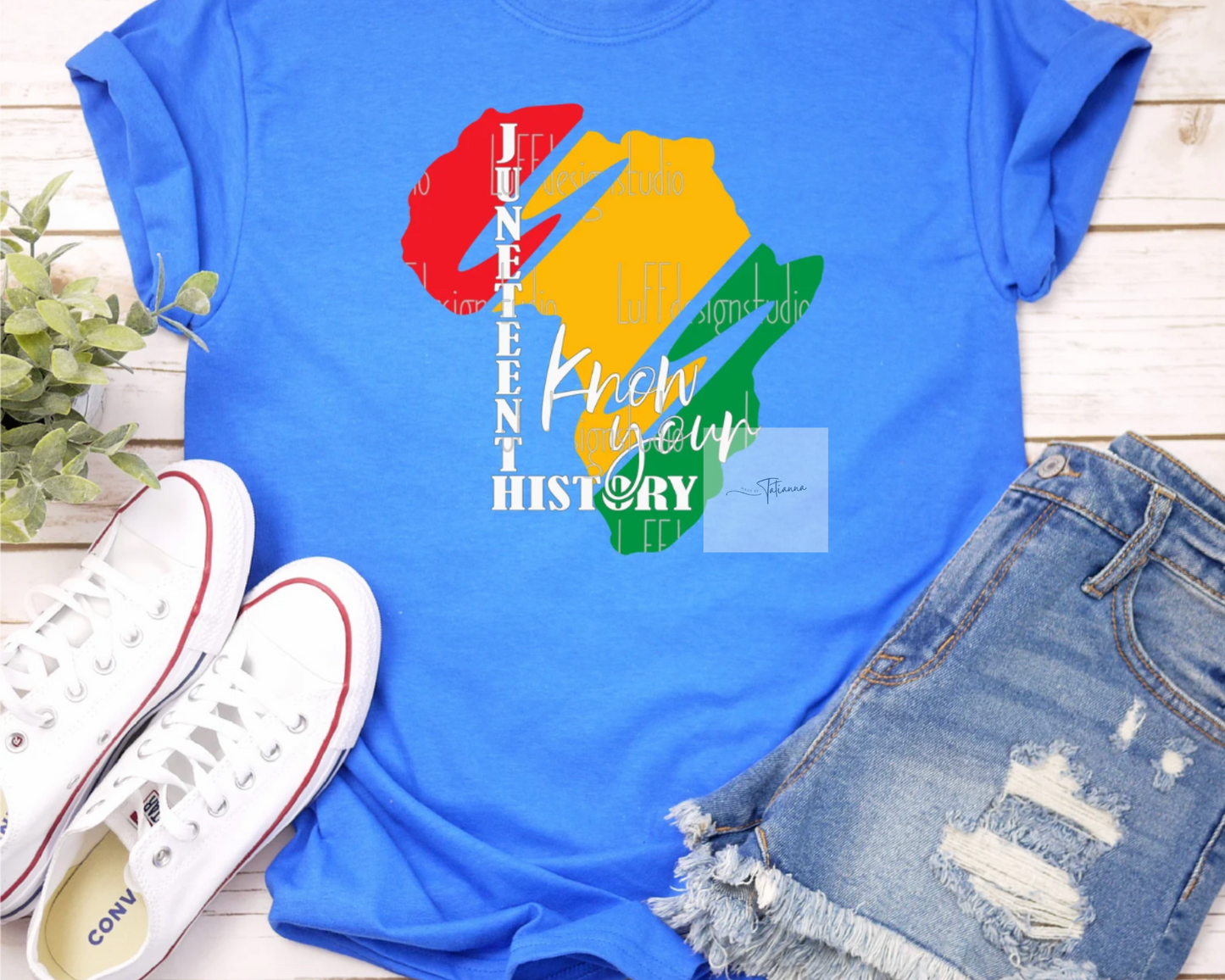 Made by Tatianna Juneteenth know your history tee | Made by Tatianna 