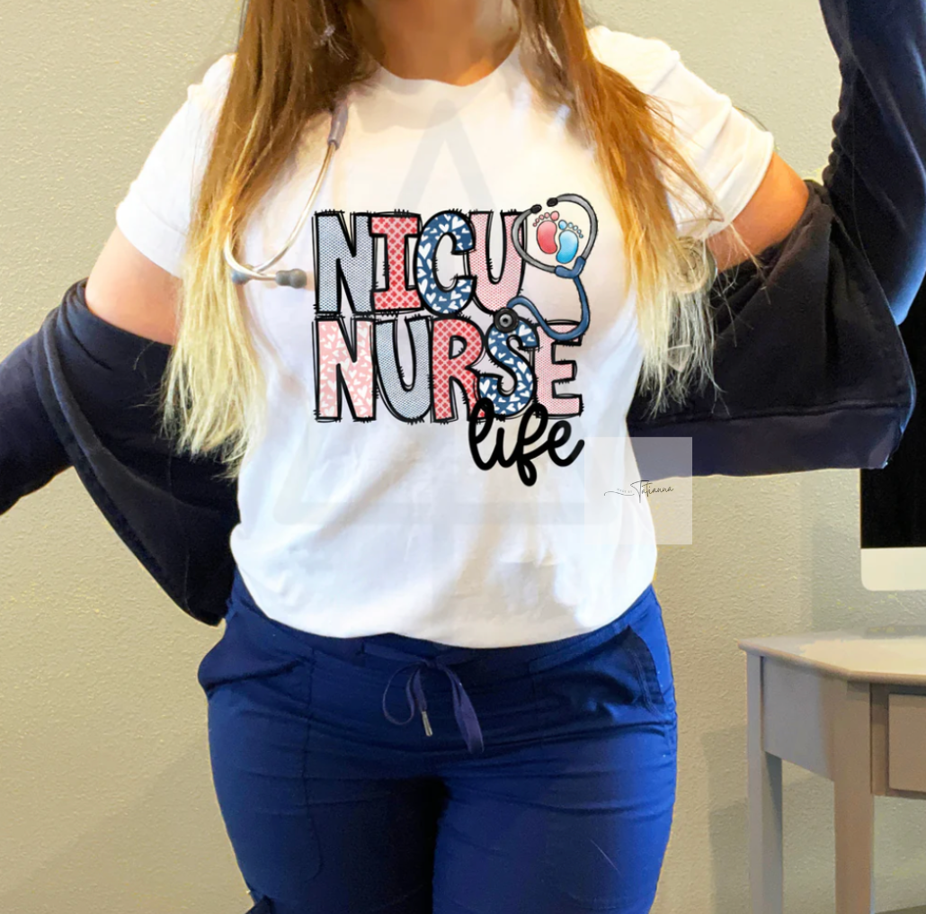 Made by tatianna NICU Nurse Life Tee | Made by tatiannna