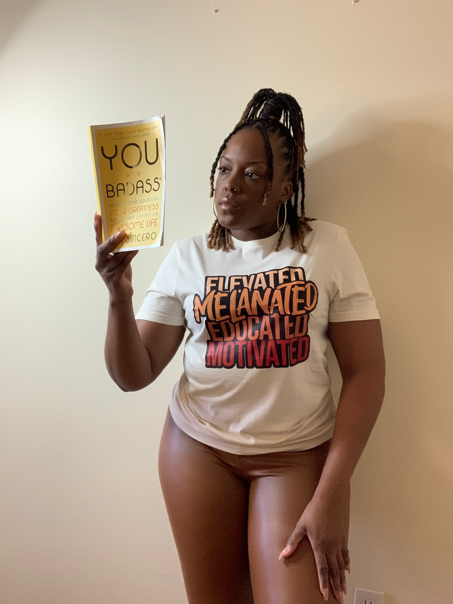 Made by Tatianna Elevated Melanated Educated Motivated Tee | Made by tatianna 