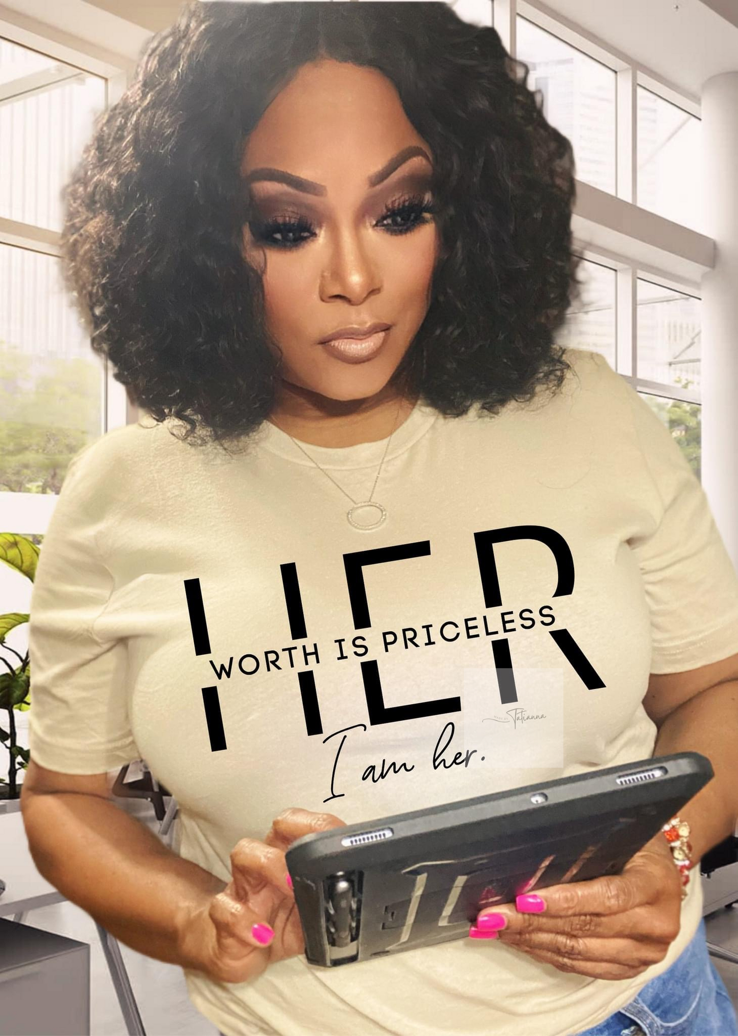 Her worth is priceless I am her Tee | made by tatianna