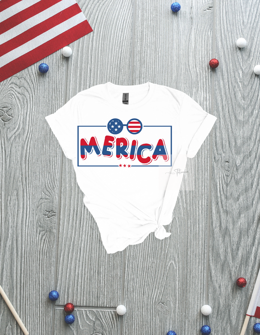 Made by Tatianna Merica Patriotic Wholesale Tee | Made by Tatianna