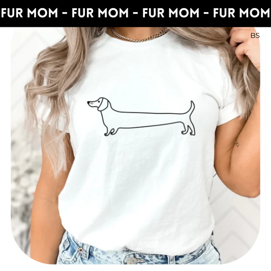 Made by Tatianna dachshund lover tee | made by Tatianna