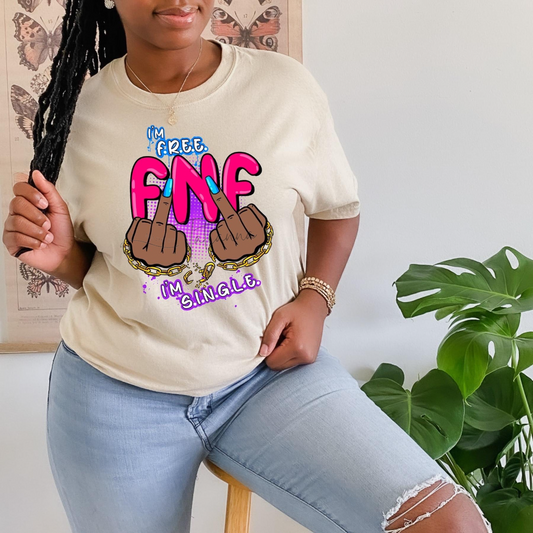 FNF I'm Single Tee