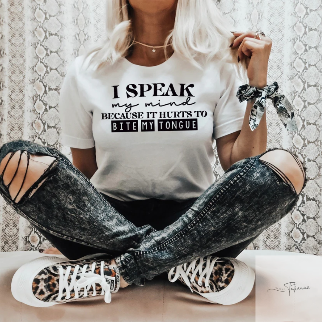 I Speak my Mind Tee