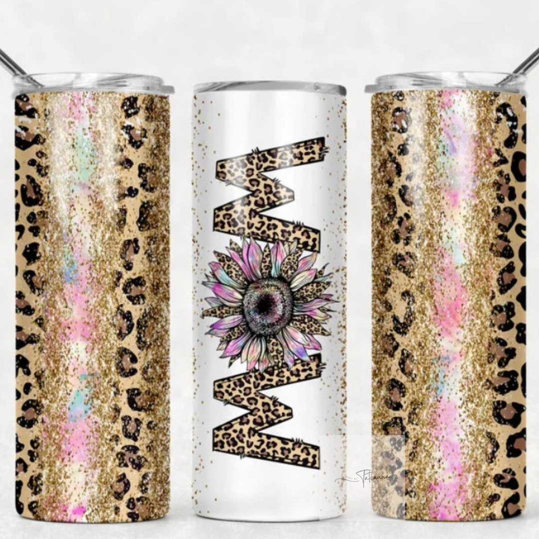 Animal Print Mama 20oz Tumbler