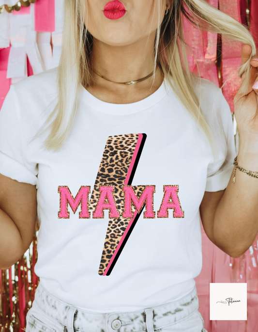 Mama Animal Print Bolt