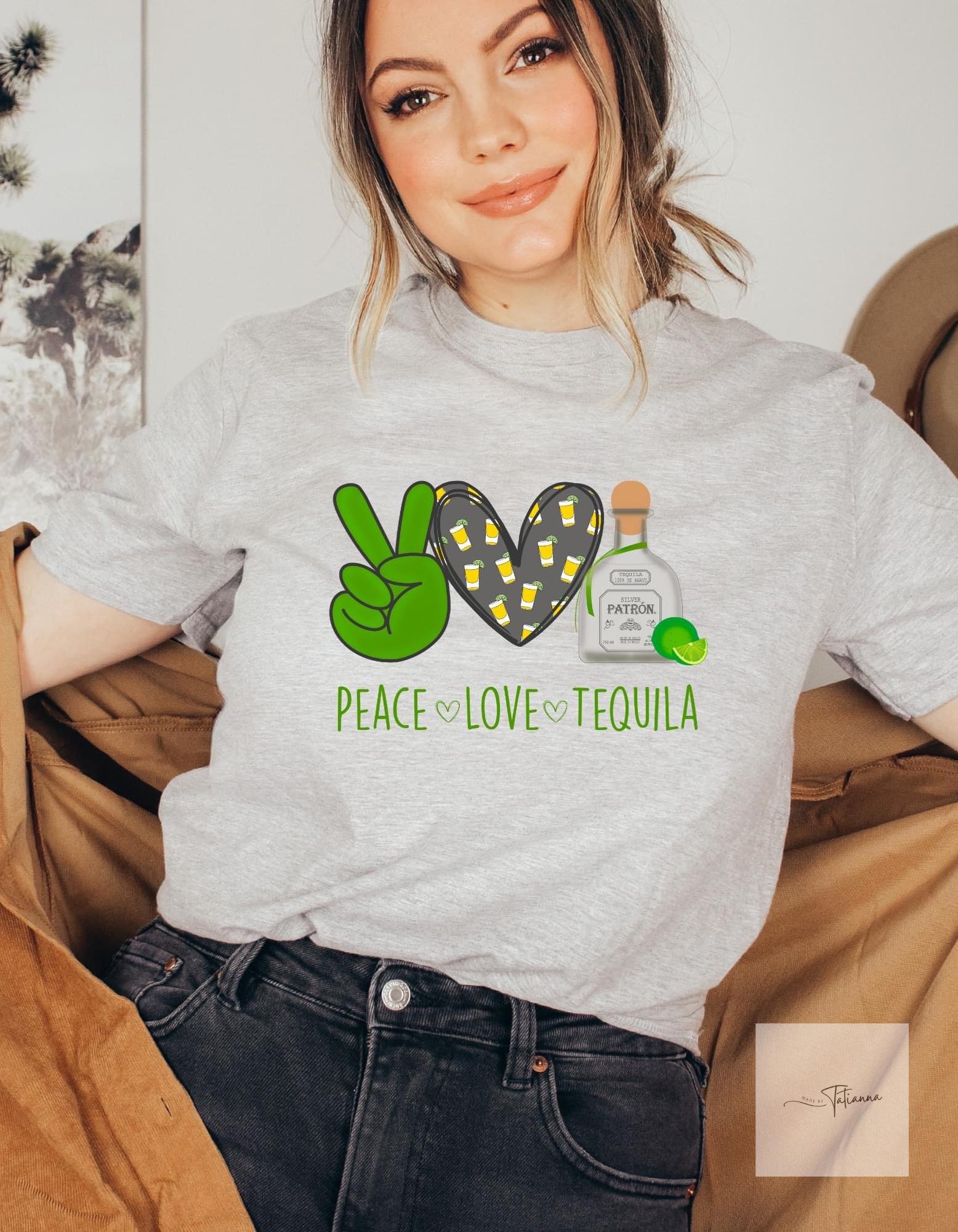 Made by Tatianna Peace love Tequila Tee | Made by Tatianna