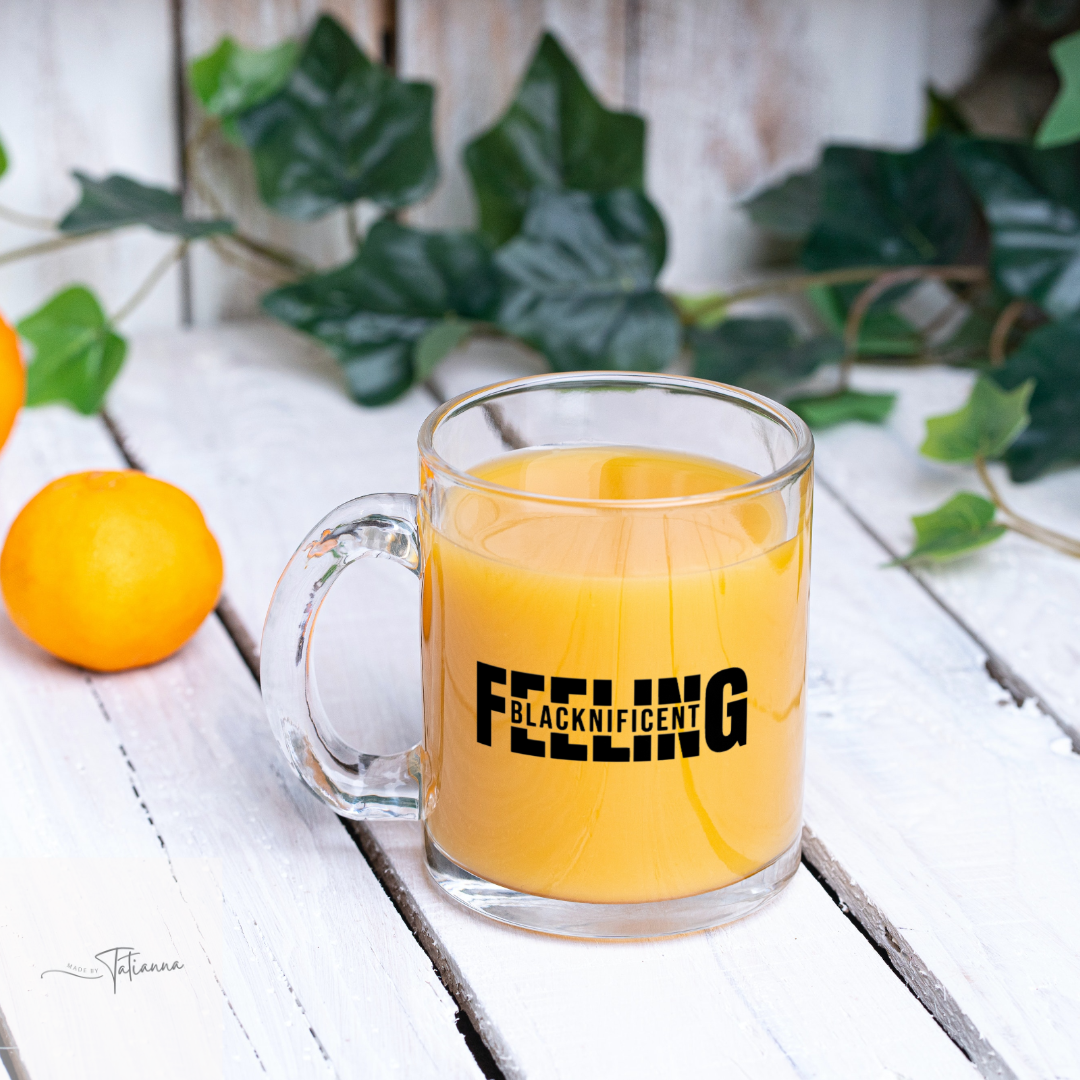 Feeling Blacknificent Crystal Coffee Mug