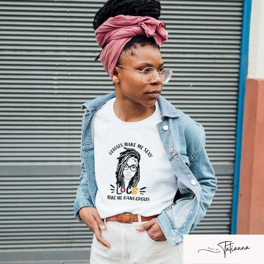 Locs Make Me Dangerous Tee