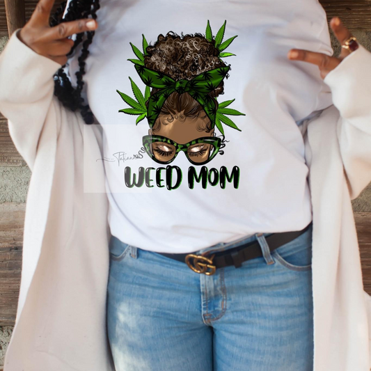 Made by Tatianna Black Weed mom tee | Made by Tatianna